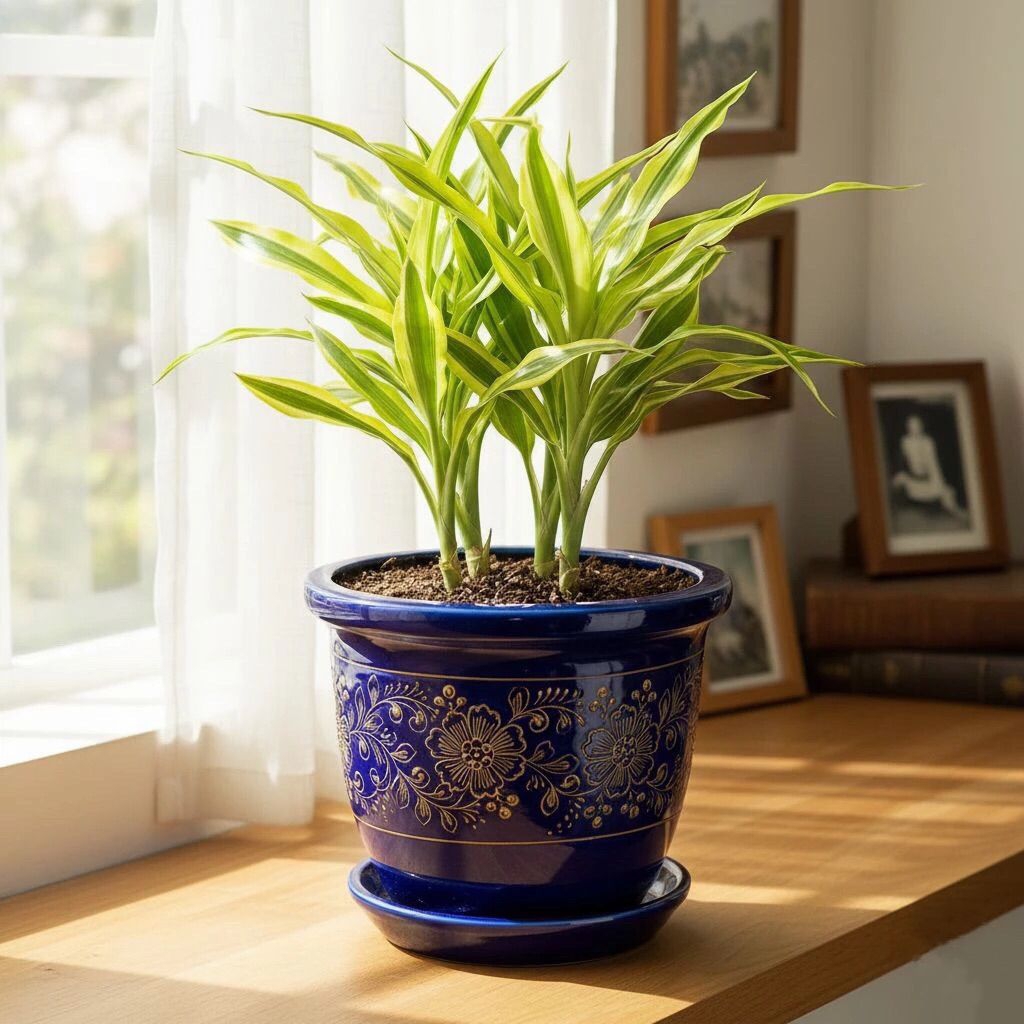 Tanaman Hias Sri Rejeki Varigata Kuning / Sri Rejeki Golden Rimbun Per 3 Btg Siap Tanam