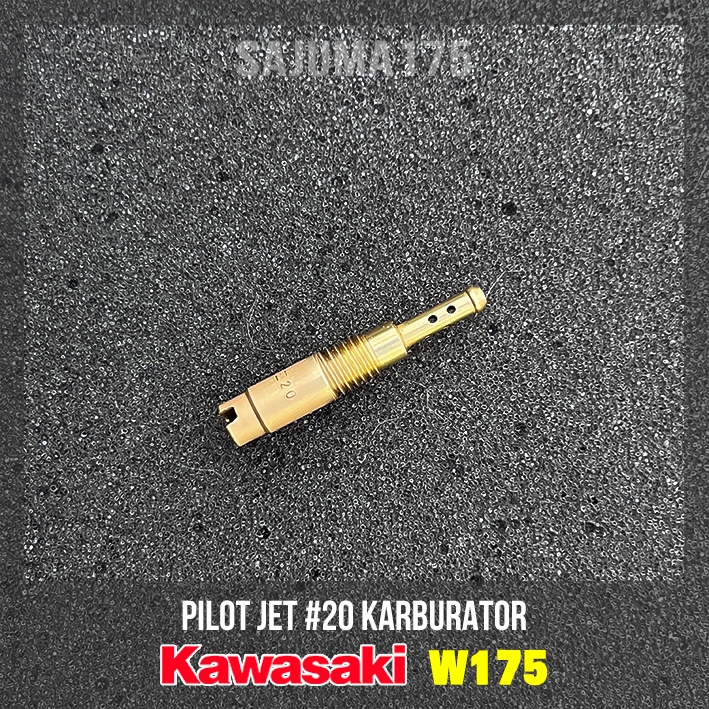 Pilot Jet #20 Karburator Mikuni VM24 Kawasaki W175