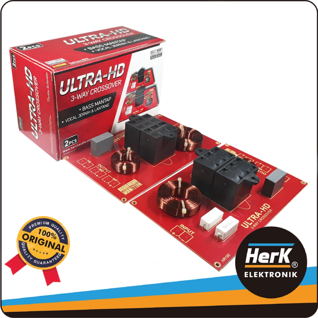 KIT AUDIO CROSSOVER 3 WAY ULTRA HD BELL BGR