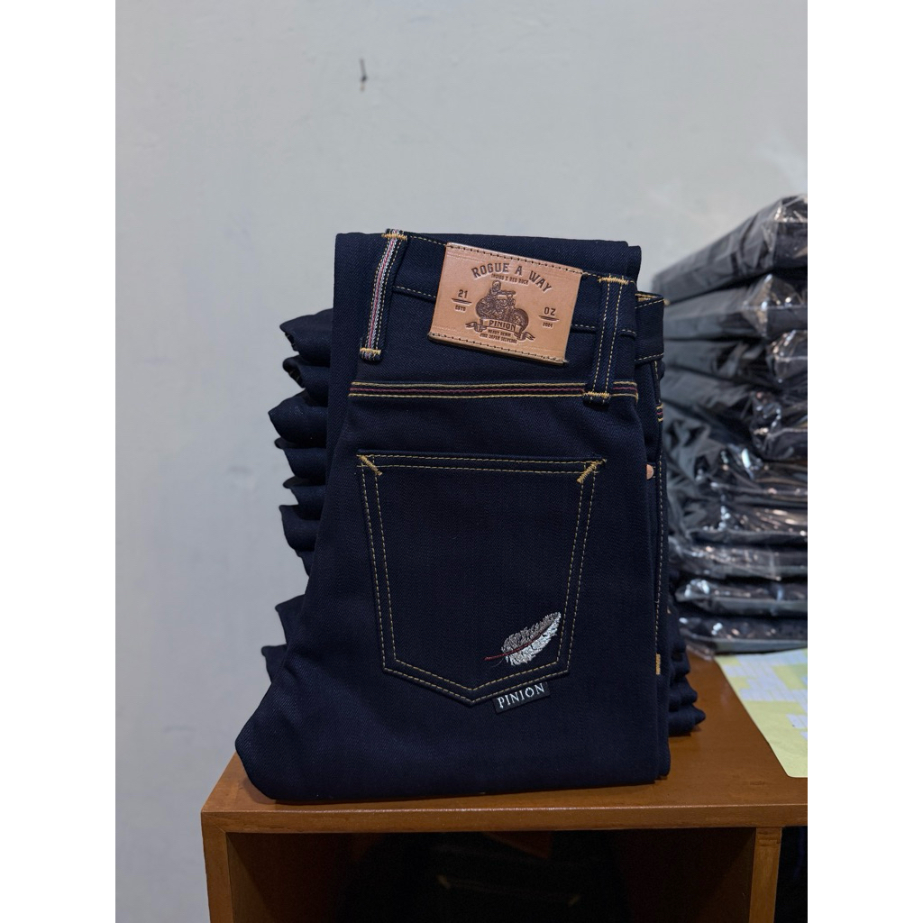 PINION DENIM - ROGUE A WAY 21oz (READY STOCK)
