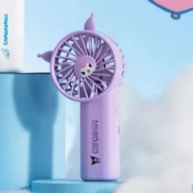 Miniso x Sanrio Mini Portable Fan Kuromi | Fan