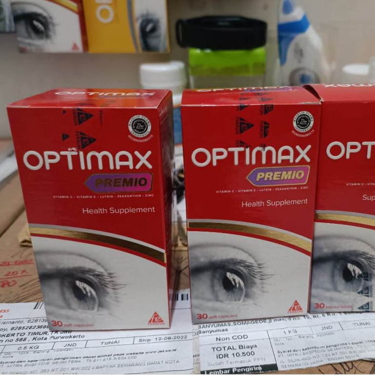 Optimax Premio 30 Kapsul - Suplemen Kesehatan Mata