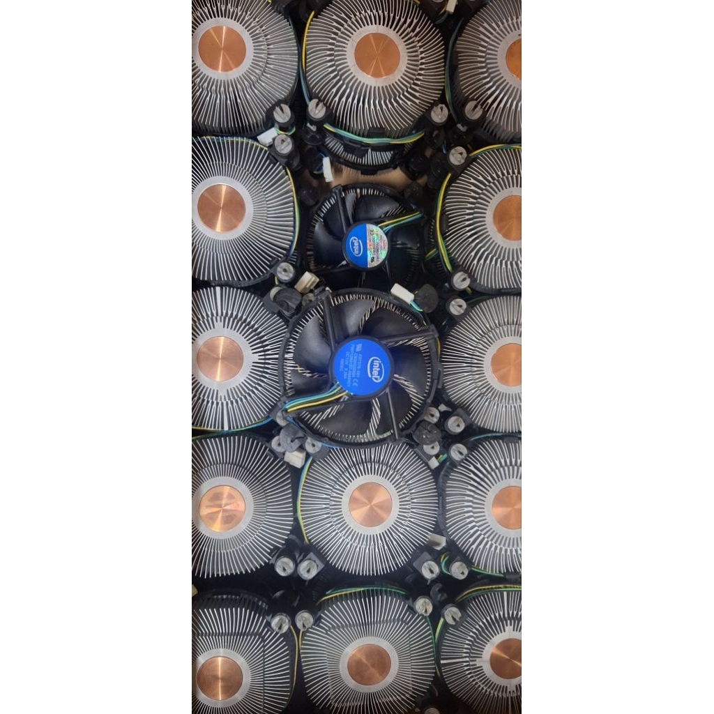 Fan ori tembaga intel procesor LGA 1156, 1155, 1150, 1151