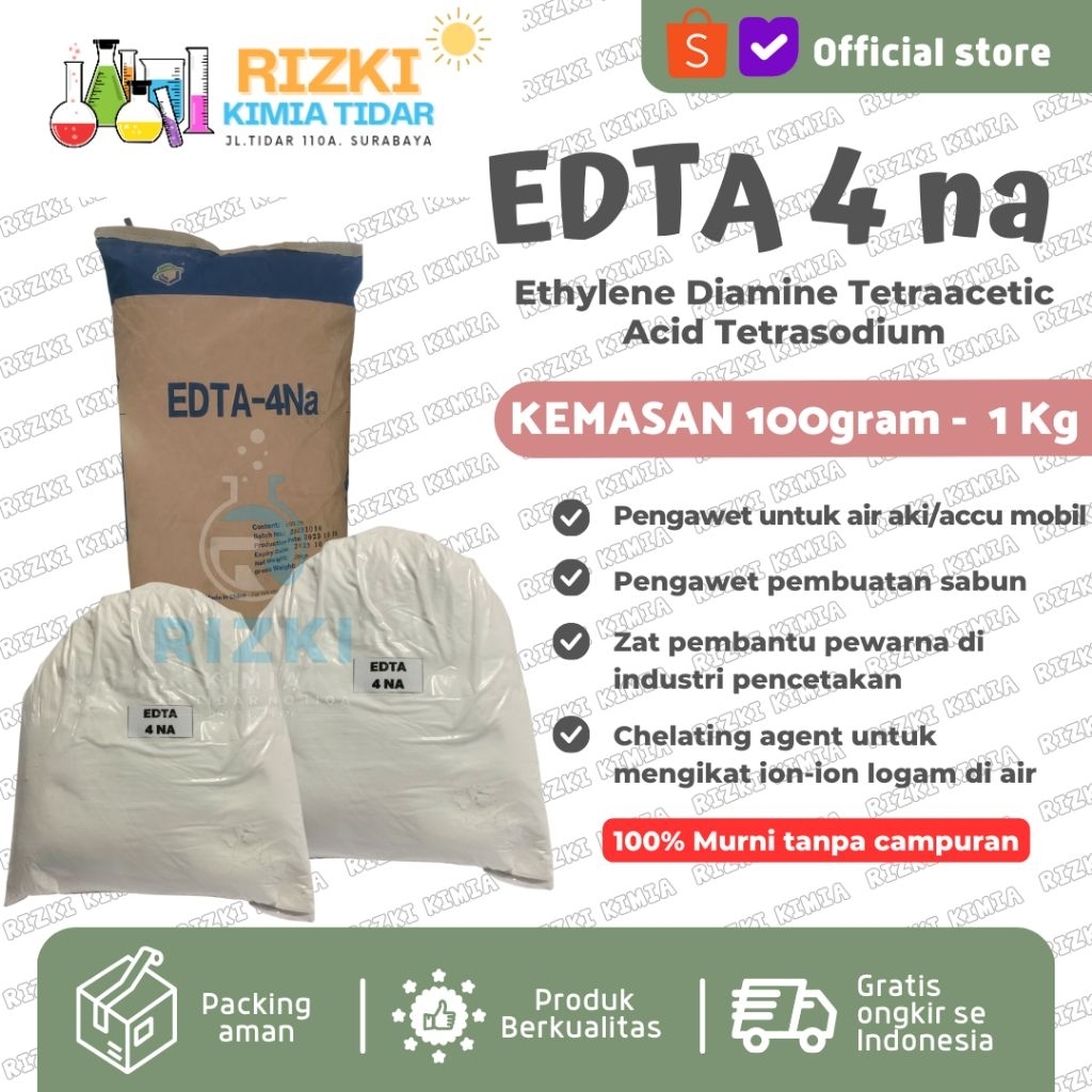 EDTA 4 NA EDTA 2 NA Pengawet Bahan Sabun