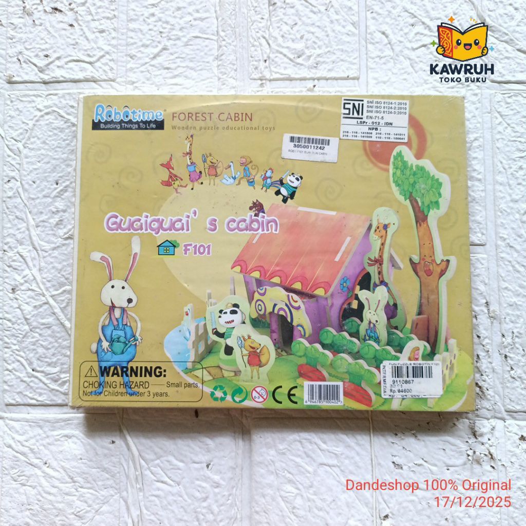 Robotime Forest Cabin - Wooden Puzzle Educational Toys Guciguci's Cabin