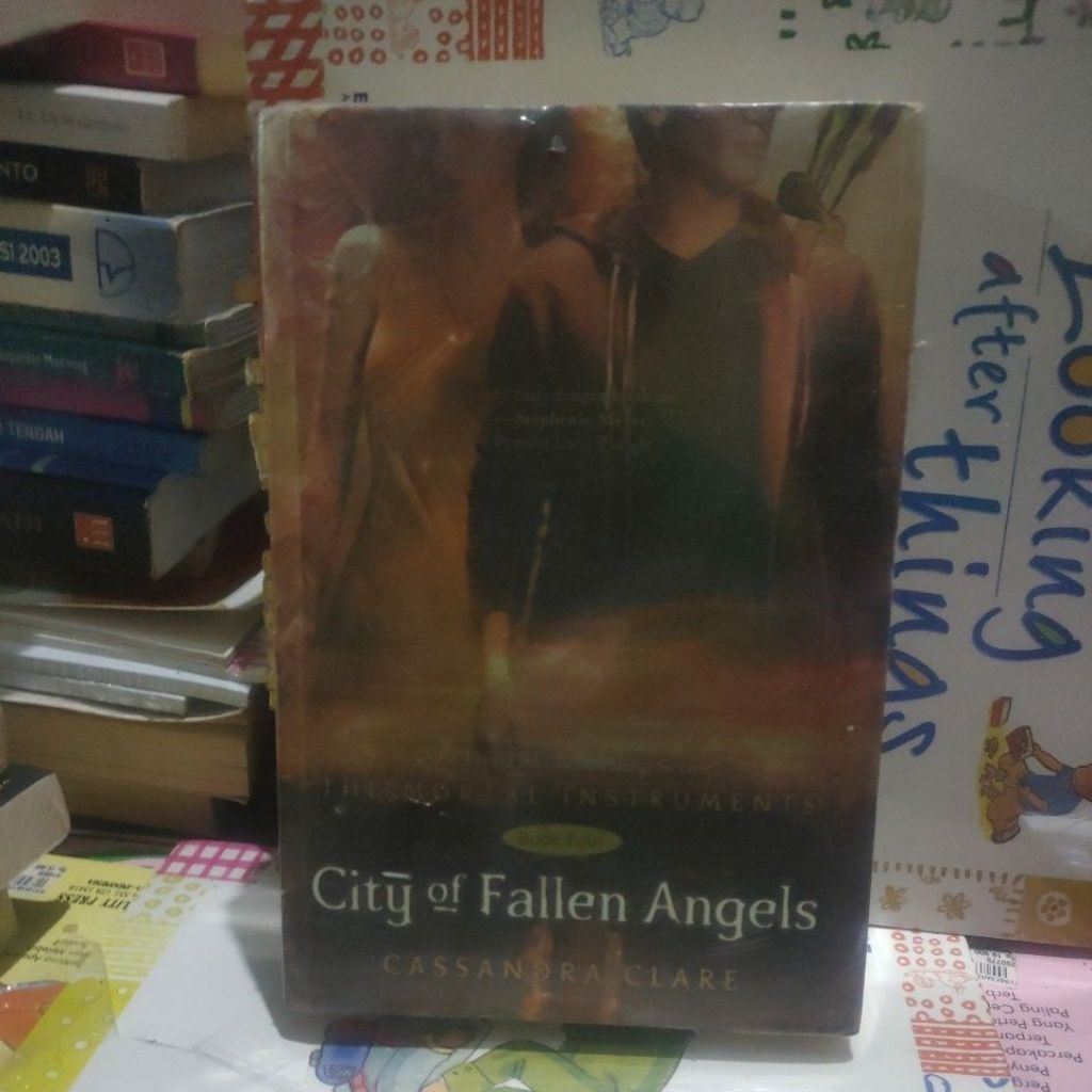 THE MORTAL INSTRUMENTS BOOK FOUR CITY OF FALLEN ANGELS.NOVEL ORIGINAL
