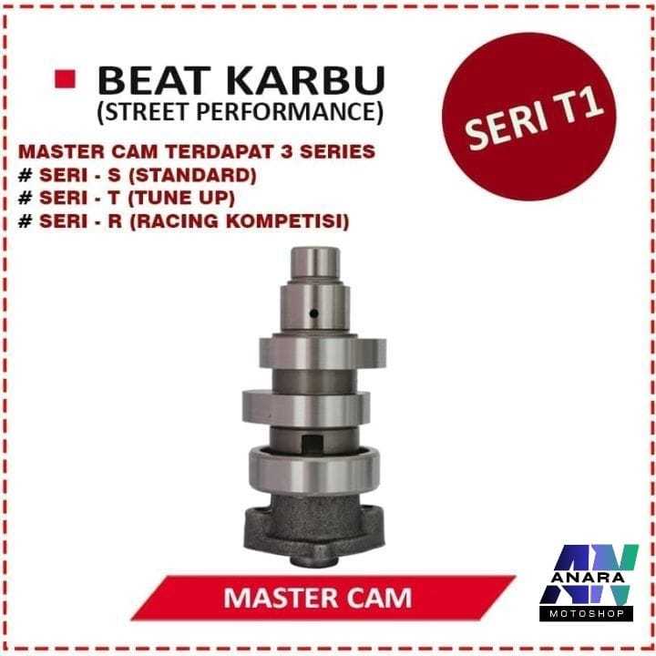 MASTER CAM BEAT KARBU SCCOOPY KARBU NOKEN AS BEAT KARBU NOKEN AS SCOOPY KARBU TYPE T1 & T2 ORIGINAL 
