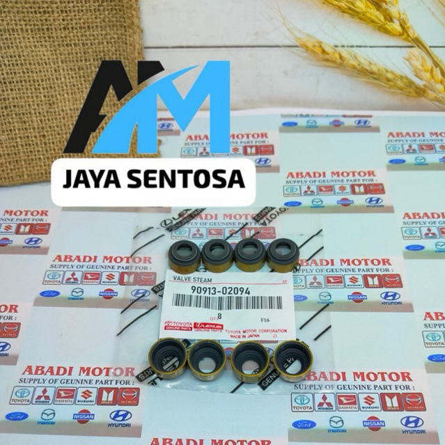SEAL KLEP SEAL VALVE KIJANG 3K 4K 5K 7K JAPAN 8PC ORI JAPAN