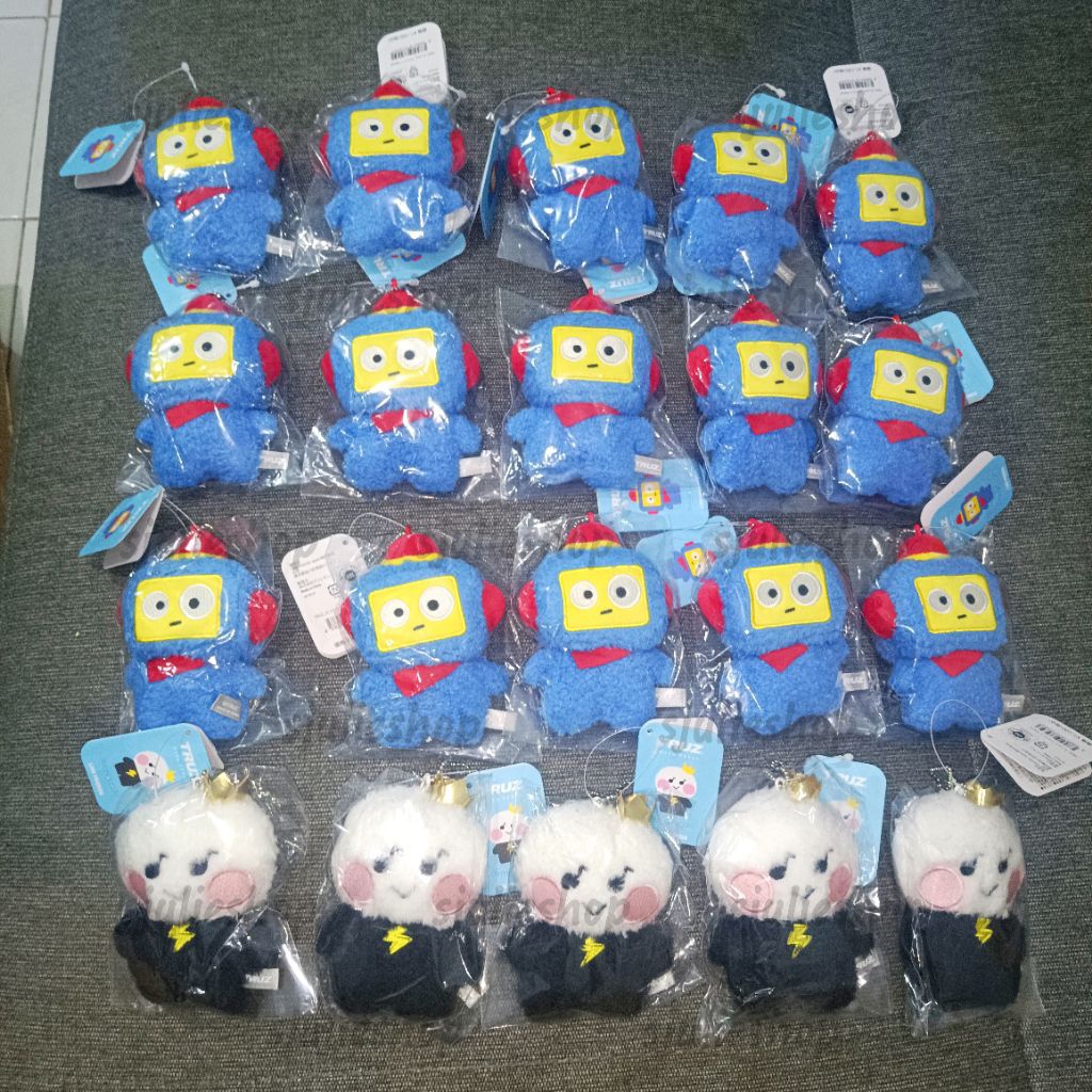 TRUZ JAPAN OFFICIAL TATTON MASCOT DRAGON KEYRING BLACKIE DEVIL WHITTY ANGEL LINE FRIENDS TREASURE DO