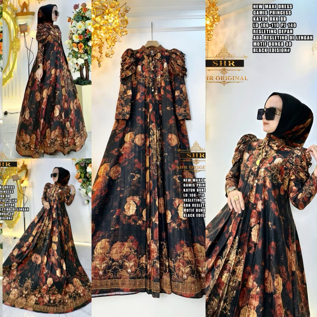 ORI SHR 100% - GAMIS PRINCES KEMBANG PREMIUM