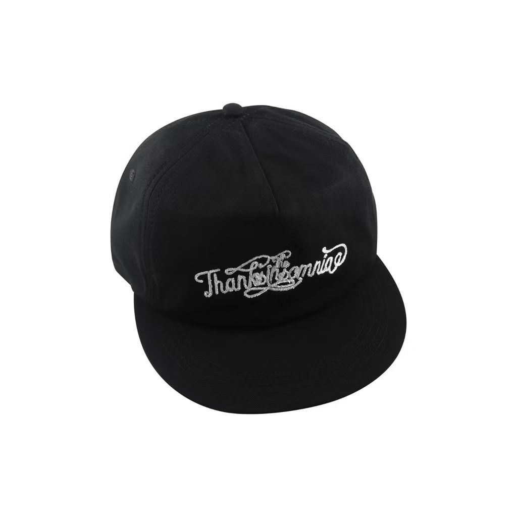 Thanksinsomnia - Topi Favella Black 6 Panel