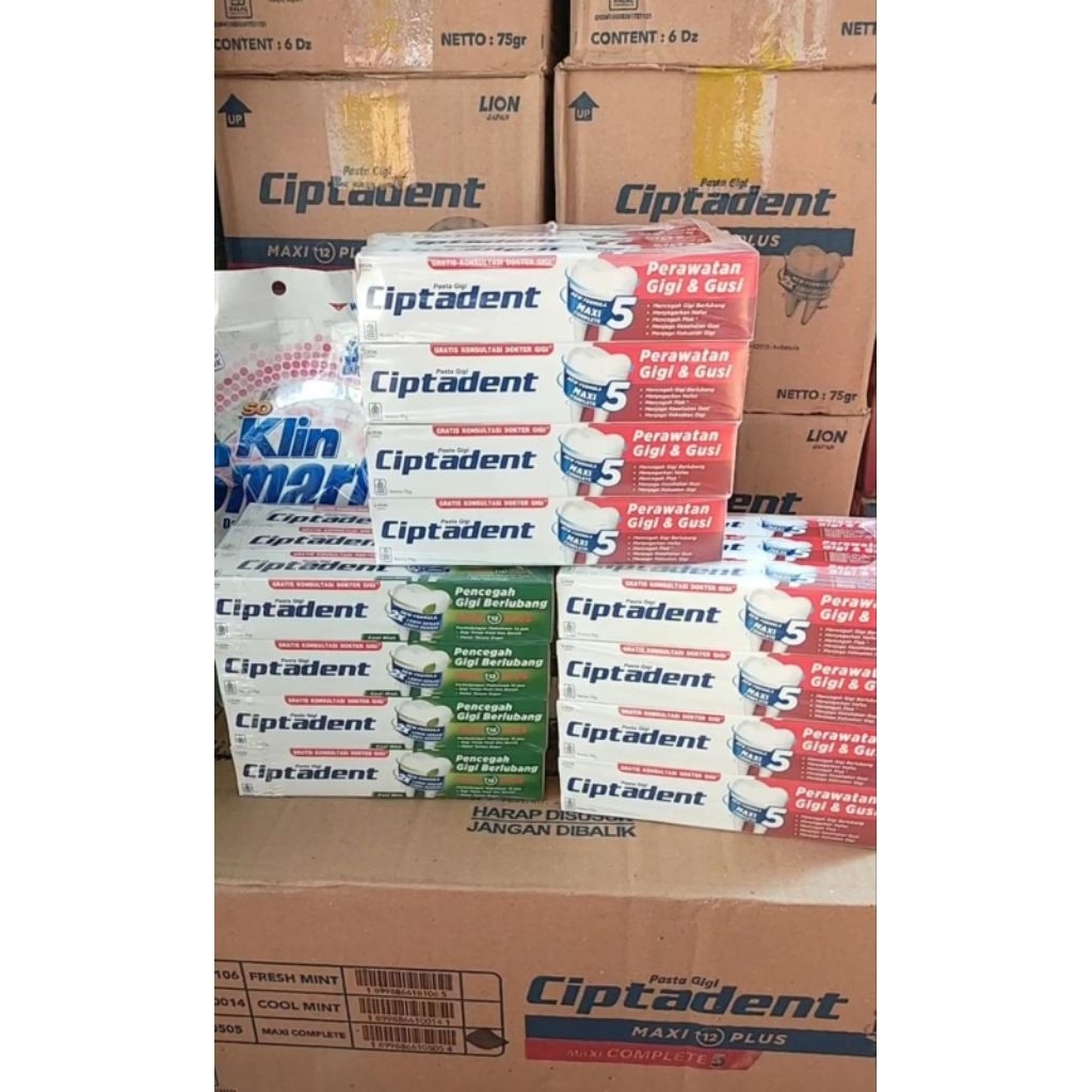 CIPTADENT PASTA GIGI 75GR (1 DUS)