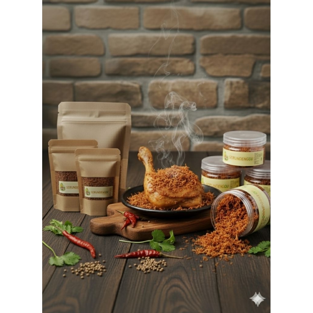 Serundeng Kelapa Ciamis/Tasik/Bogor