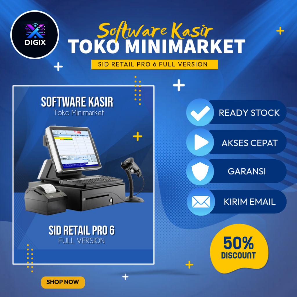 Aplikasi Kasir SID Retail Pro Aplikasi Kasir Toko POS Full Verison Lifetime Full Activated