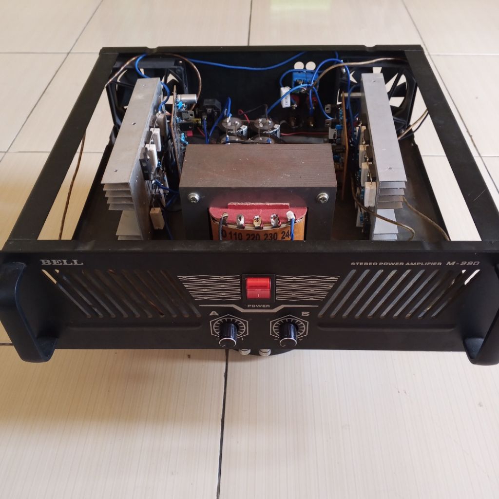 TERLARIS Power Amplifier 10A Besar CT 45 Murni Rakitan Lapangan