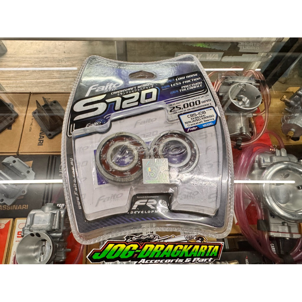 BEARING LAHER KRUK AS KAWASAKI NINJA R SS RR NEW RR OLD ZX150 FAITO RACING S720 6205 63/22  ORIGINAL