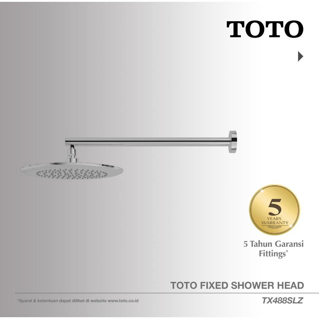 TOTO Shower Head TX488SLZ | Head Shower - Shower Mandi - Rain Shower