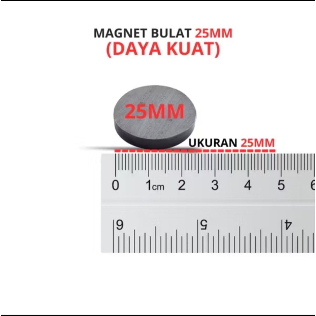 Magnet Ferrite Bundar Bulat