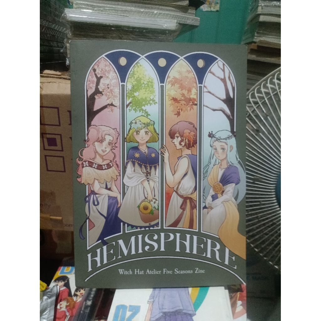 Buku Artbook Atelier of witch hat Hemisphere witch hat Atelier five seasons Zine Fanbook