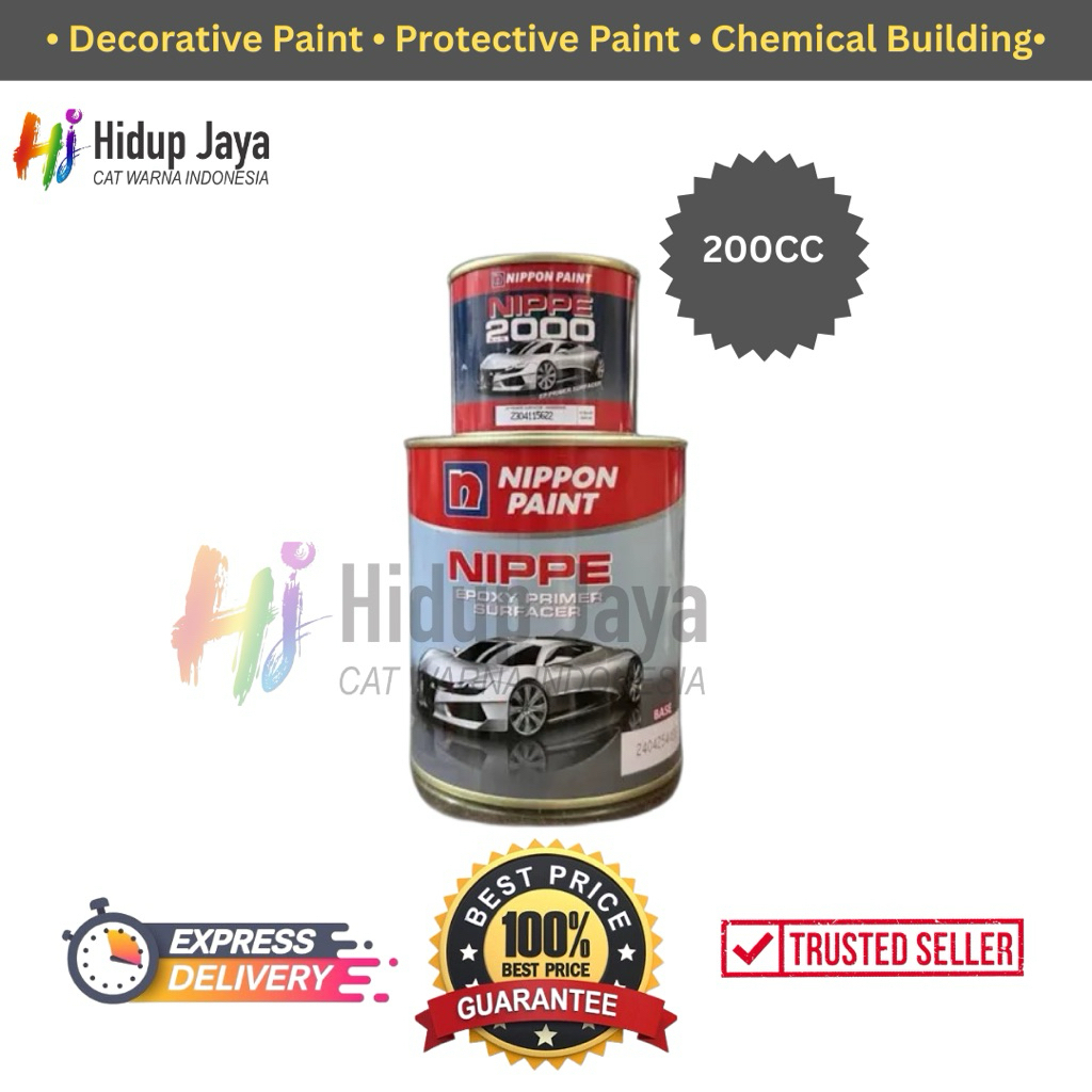 cat dasar EPOXY NIPPE PRIMER GREY + Hardener