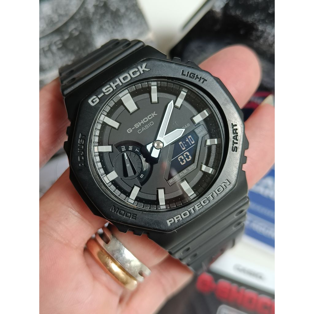 Casio G-Shock GA2100 1Adr original fullset bekas bagus normal semua siap pakai
