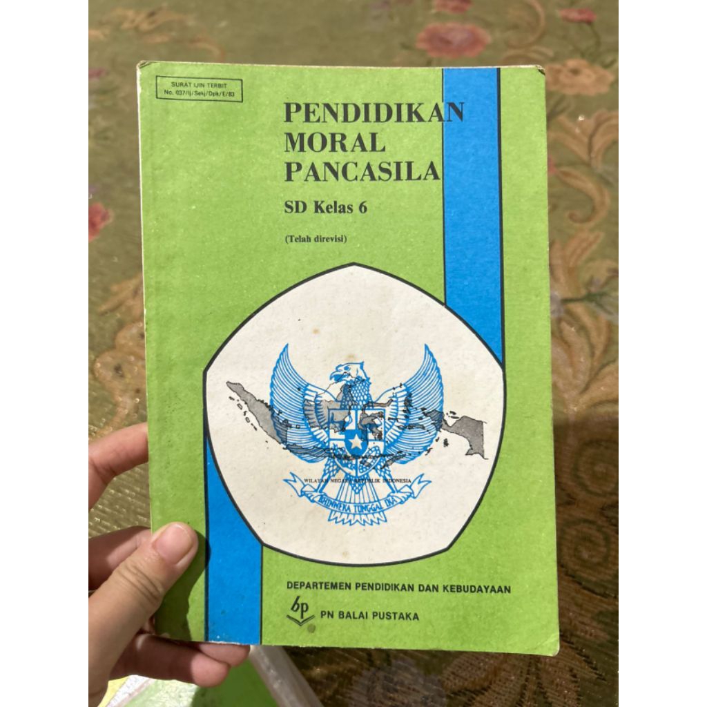 buku - PENDIDIKAN MORAL PANCASILA untuk SD kelas 6