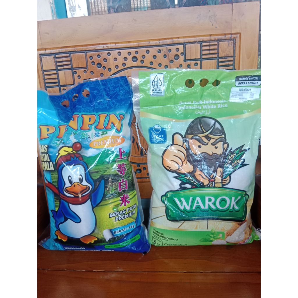 Beras warok hijau 5kg
