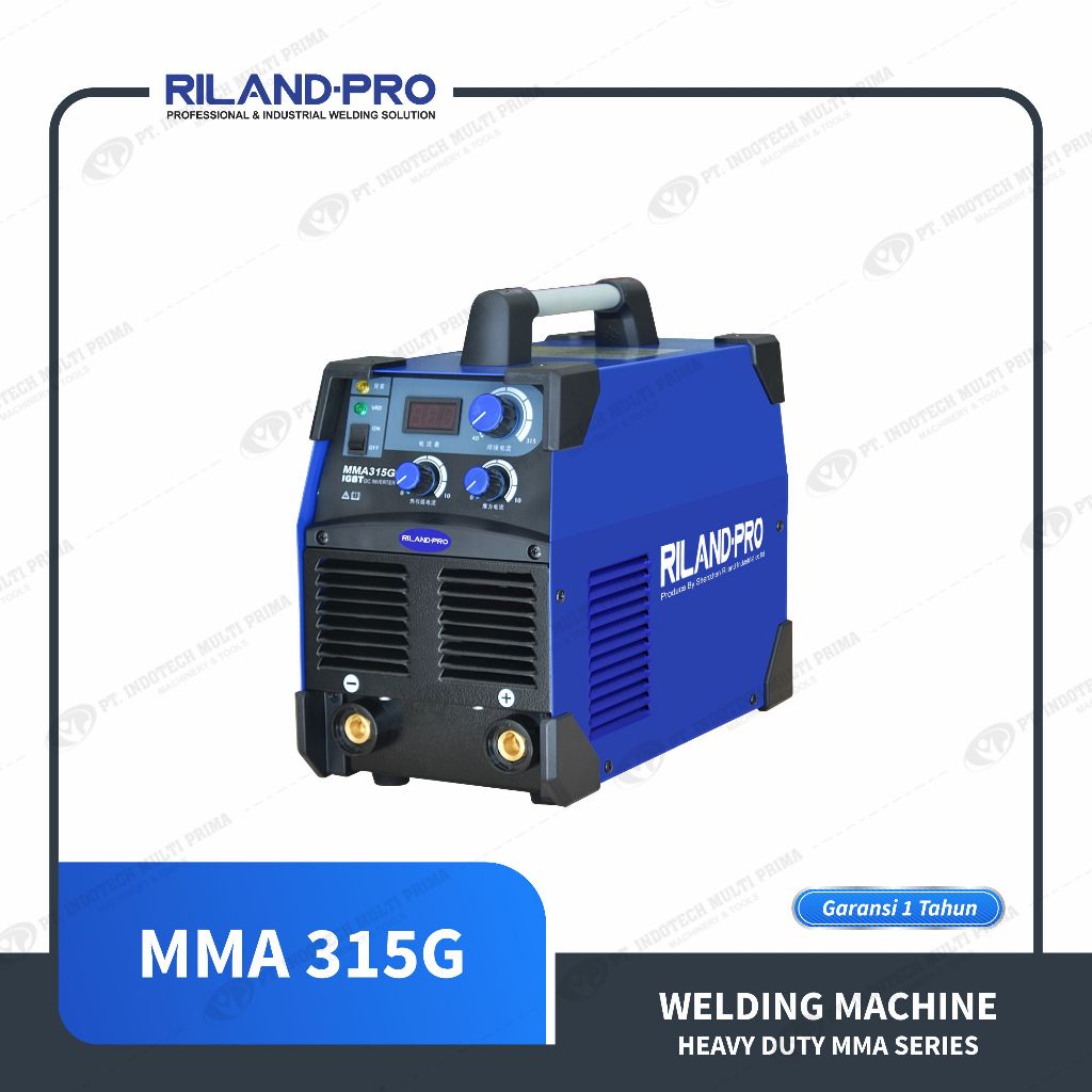 Riland-Pro Welding Machine MMA Series Tipe MMA 315G, MMA 400G dan MMA 500G - Mesin Las