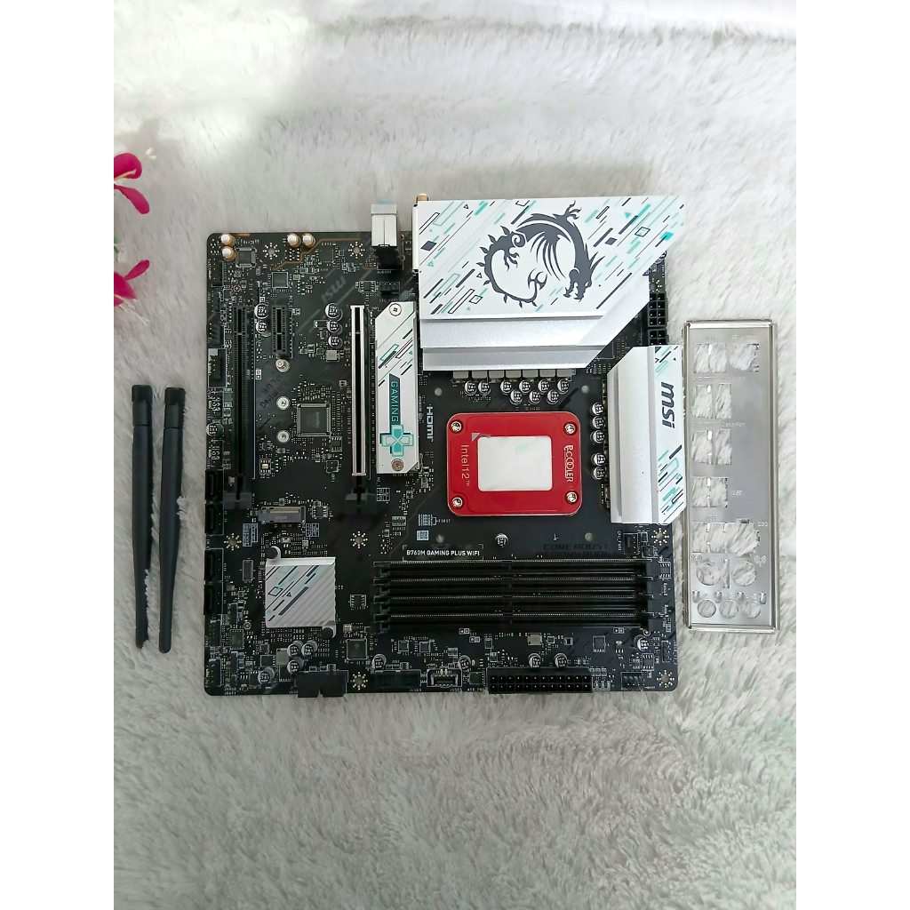 MOBO MSI B760M GAMING PLUS WIFI - Garansi Resmi Juni 2027 Siap Pakai.