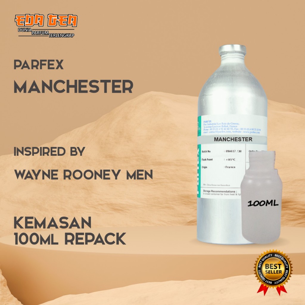 bibit parfum murni MANCHESTER / WAYNE ROONEY MEN PARFEX 100ML