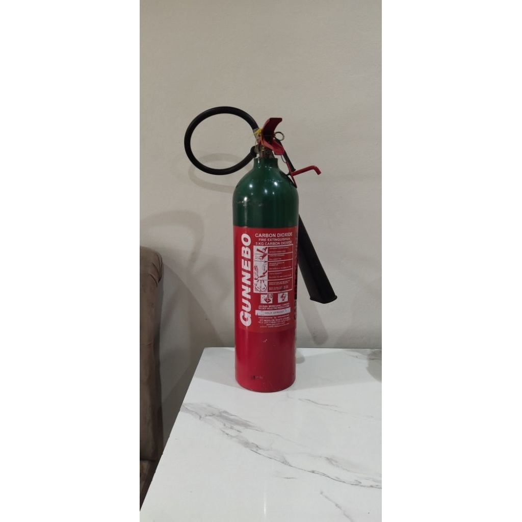 (WAJIB Transaksi Offline) Apar Gunnebo Carbon Dioxide CO2 - 5 Kg