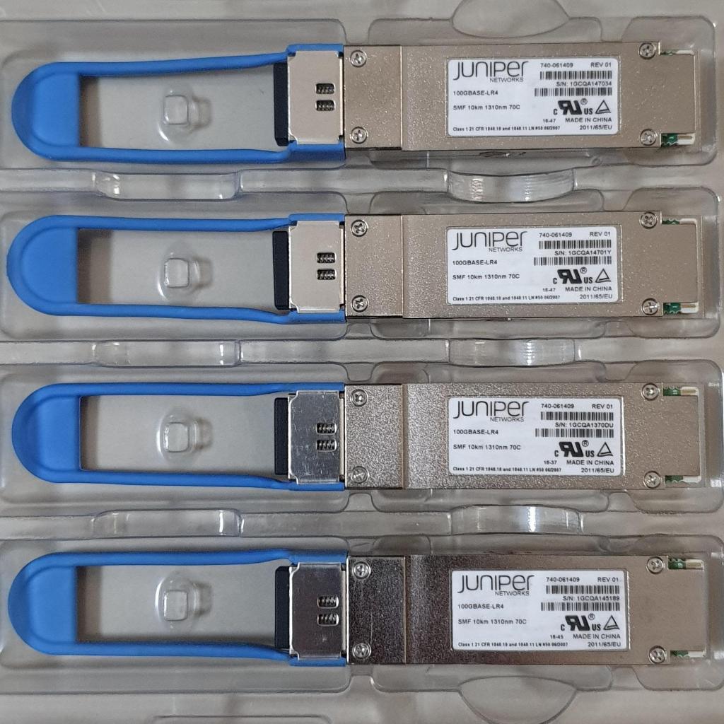 QSFP28 100G LR4 1310nm 10km JUNIPER Duplex SMF LC