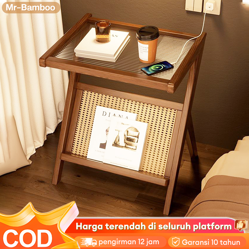 Meja Kayu/Meja Teh Portable/Meja Serbaguna/Meja Kopi/Meja Kopi Kecil