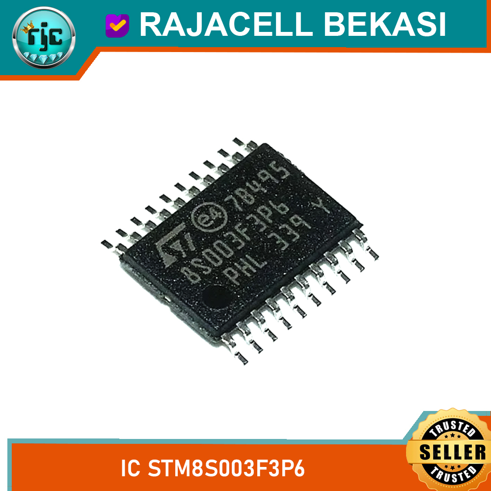 IC STM8S003F3P6 STM8S003 8-Bit MCU 8KB Flash 16MHz TSSOP-20 Microcontroller Original