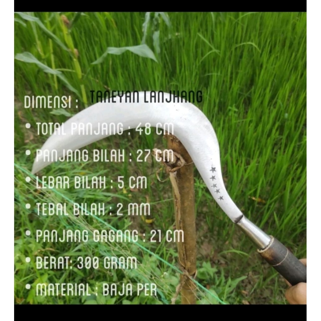 Bisa Cod sabet aret rumput multifungsi