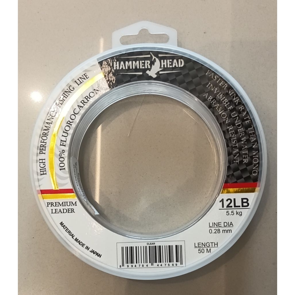 Leader Hammerhead FC 100% fluorocarbon Premium