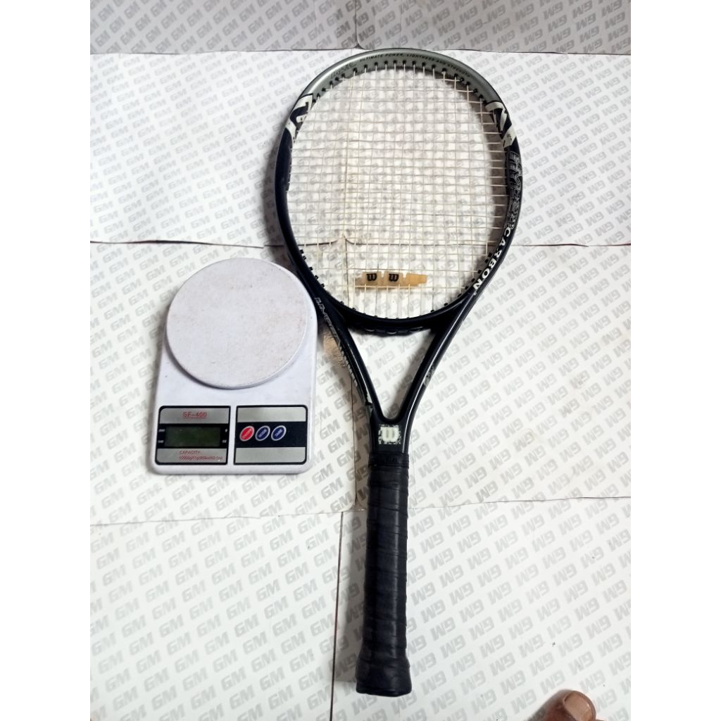 RAKET TENIS WILSON HYPER HAMMER 7.5 BEKAS PAKAI
