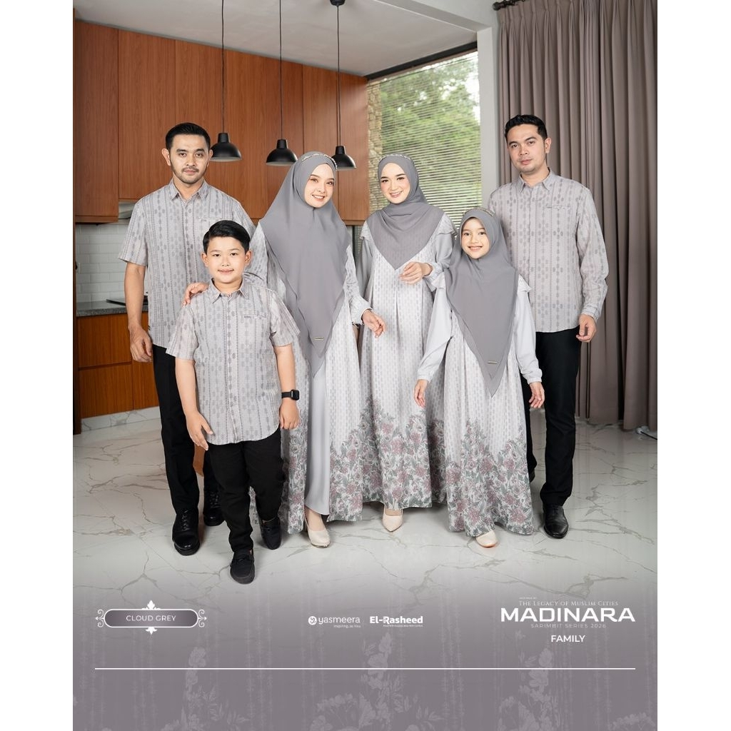 YASMEERA - SARIMBIT MADINARA SERIES BY YASMEERA FAMILY SET LEBARAN 2026