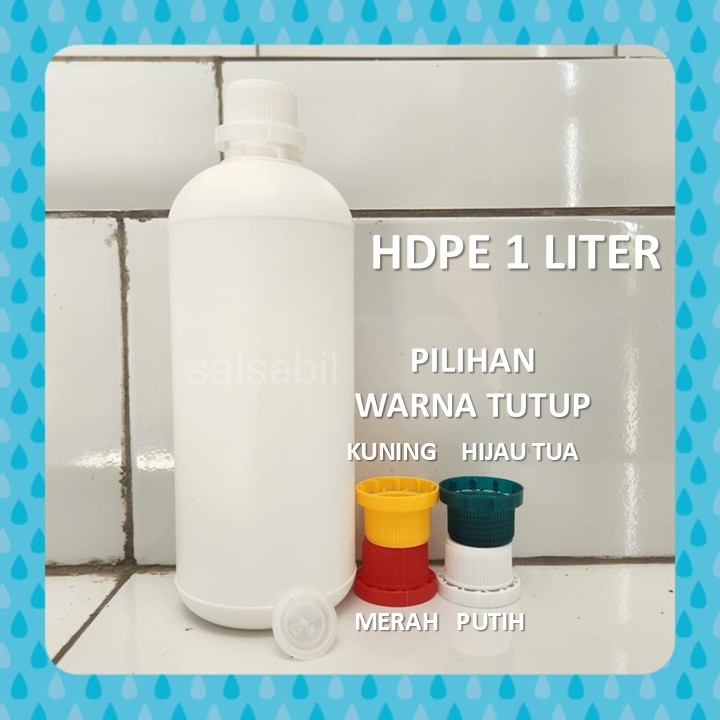 Botol HDPE 1 Liter / botol agro 1 liter