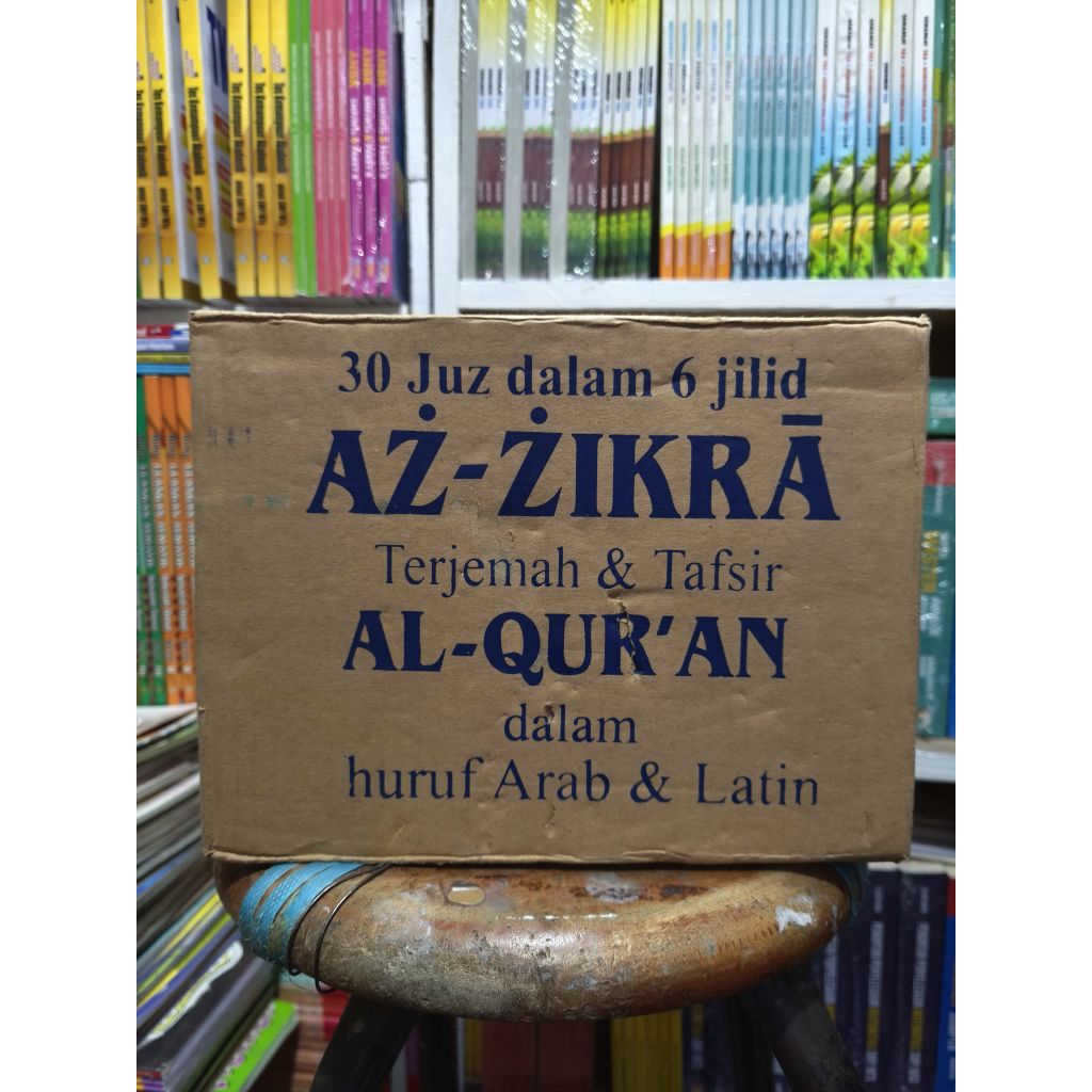 AZ-ZIKRA Terjemah dan Tafsir Al-Quran dalam Huruf Arab Dan Latin Lengkap 6 JILID AZ-ZIKRA
