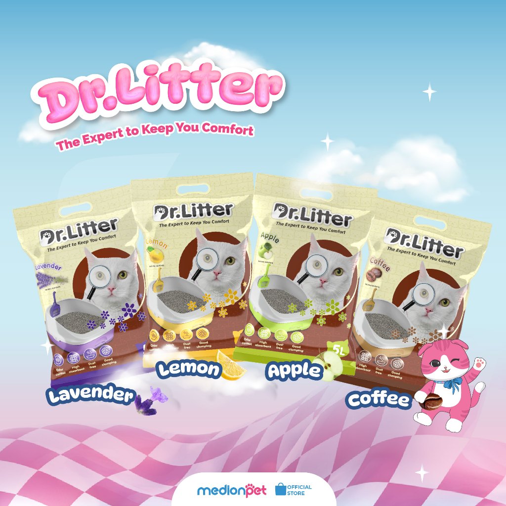 Pasir Kucing Dr. Litter 5 Liter