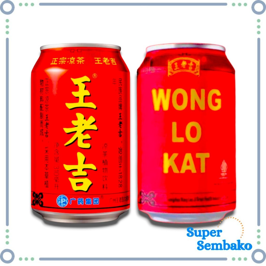 MINUMAN HERBAL WONG LO KAT / WANG LAO JI KRISANTEMUM 310ml KALENG