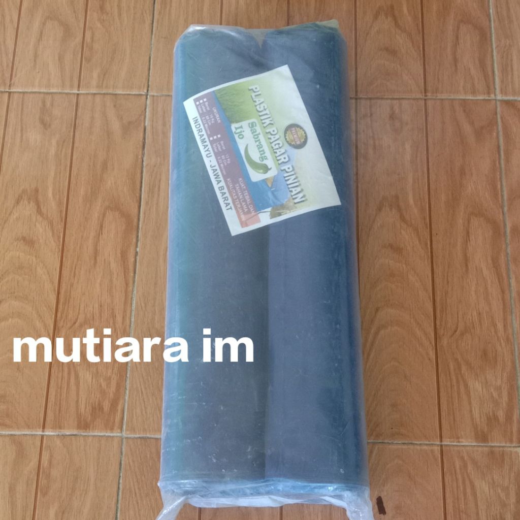 Plastik fiber biru | Plastik pagar pinian benih padi | plastik pagar anti hama tikus