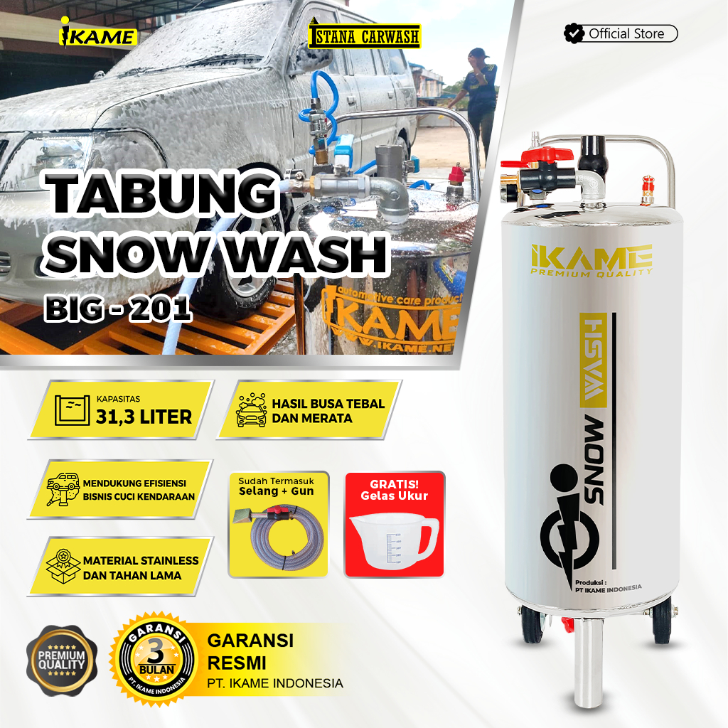 Tabung Salju / Tabung Snow Wash Big 201 IKAME