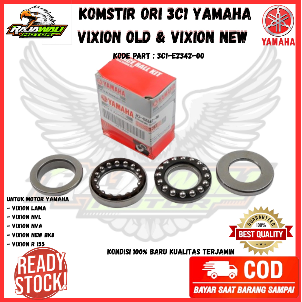 Komstir Yamaha Vixion Ori / Komstir Bearing Yamaha Vixion New & Vixion Old - 3C1-E2342-00