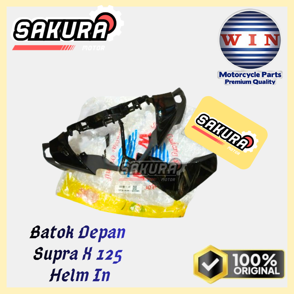 Batok Depan  Supra X 125 Helm In Original WIN