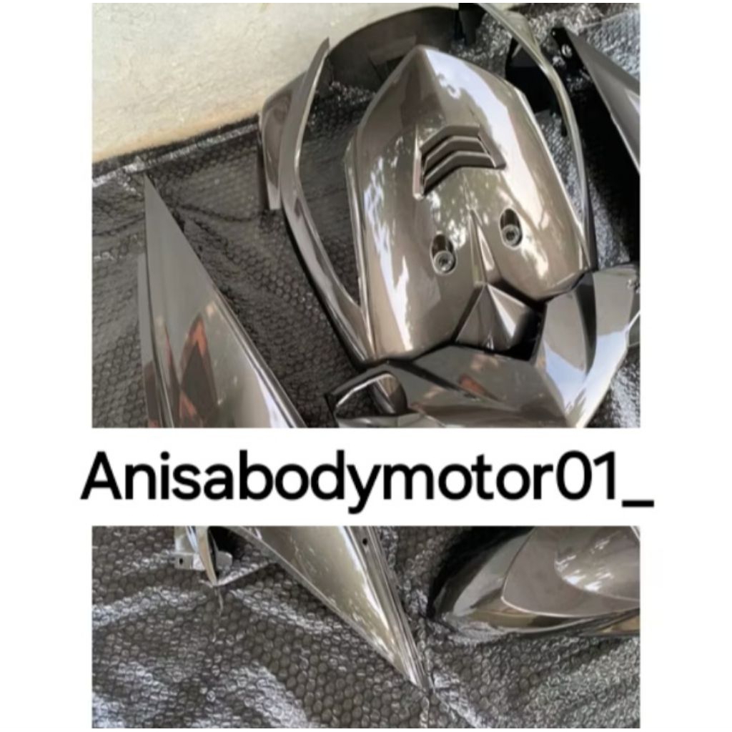 Full body halus honda beat karbu 2008-2012 warna costum grey metalic / abu abu glosy