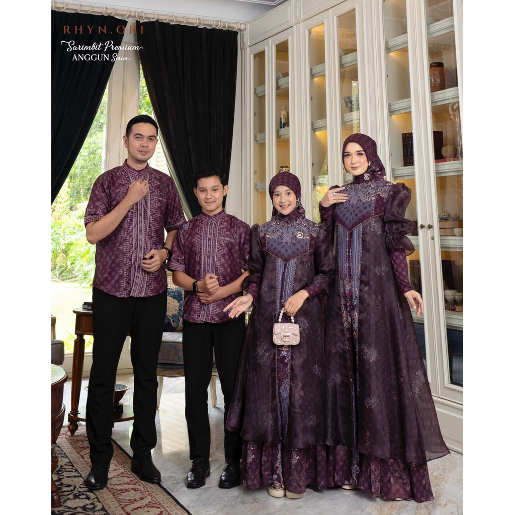 ANGGUN FAMILY PREMIUM SET ELDEENA SYARI CANTIK BENINGWIDAYATI