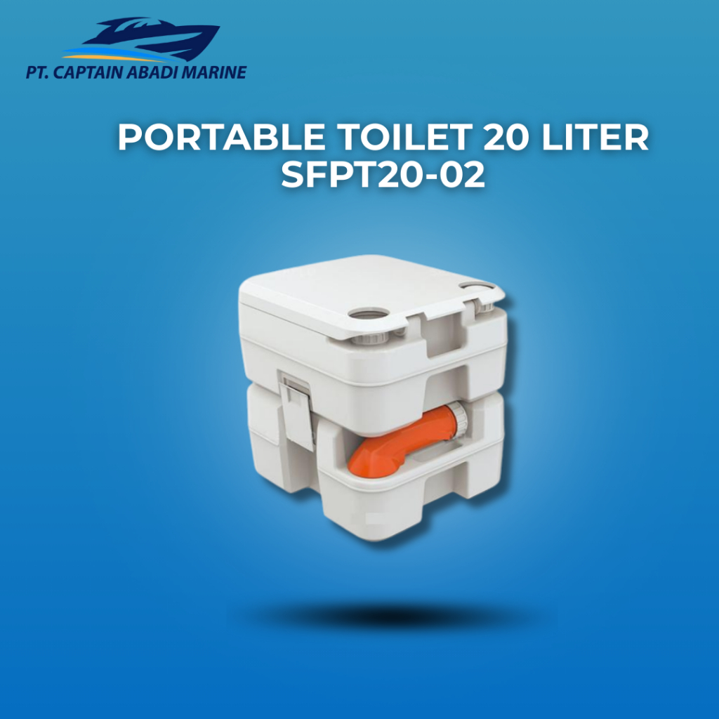 Portable Toilet 20 Liter SFPT20-02/ Toilet Kapal/ Toilet Mobil