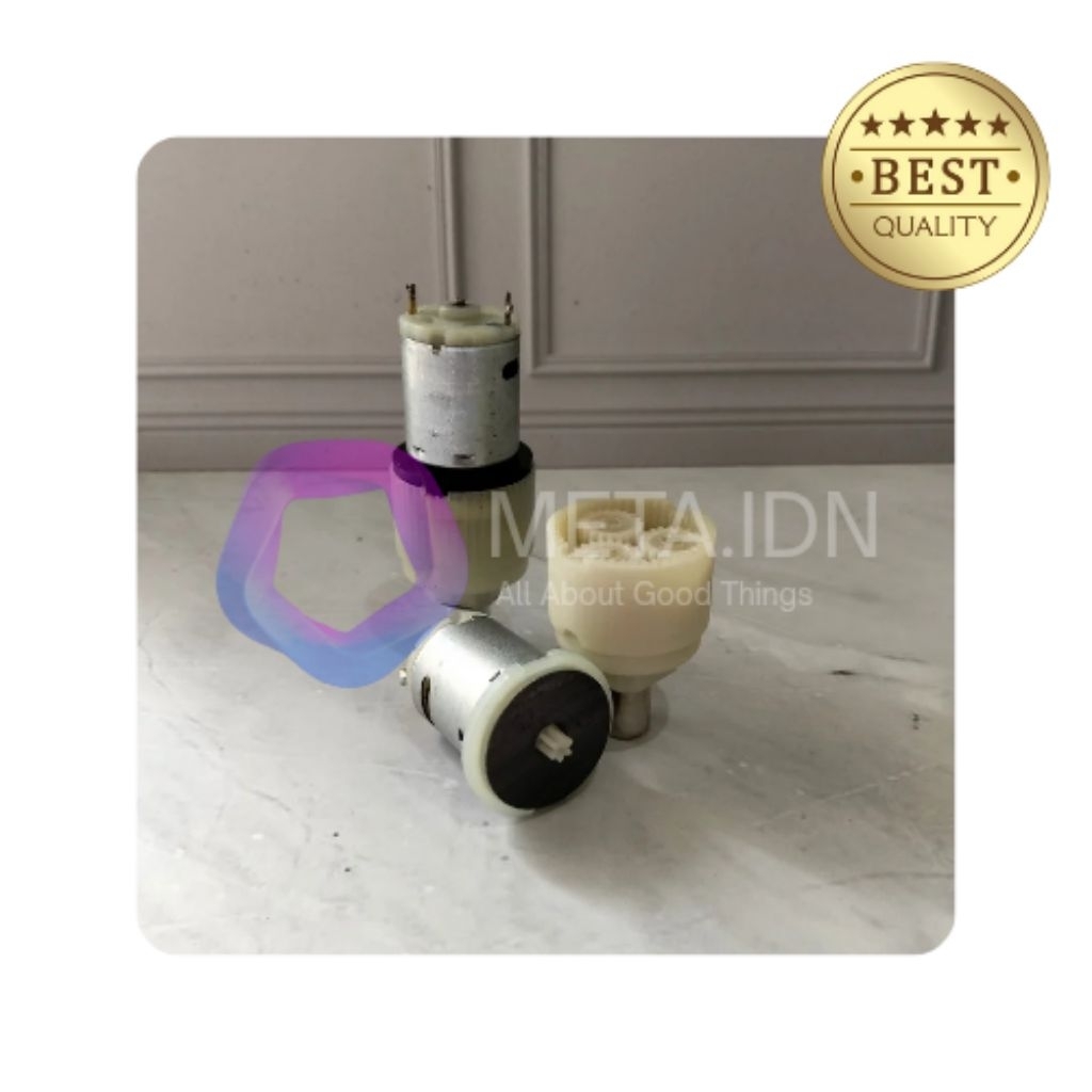 META.IDN| Paket Komplit Dinamo Gearbox Copotan Bor Baterai DC 4.8V High RPM - Dinamo Baru (Copotan B